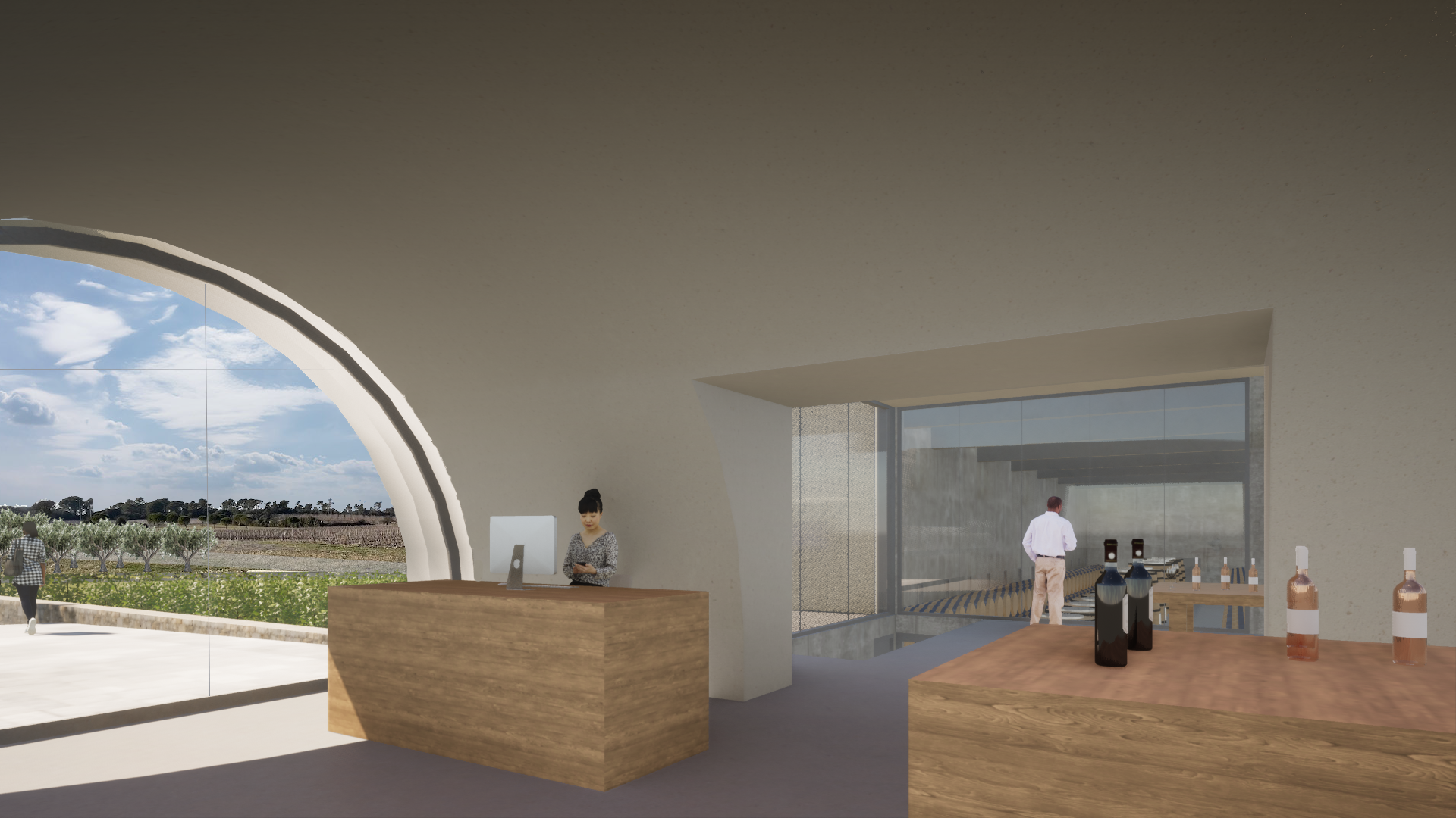 2315 ESQ - Vue espace de dégustation copie